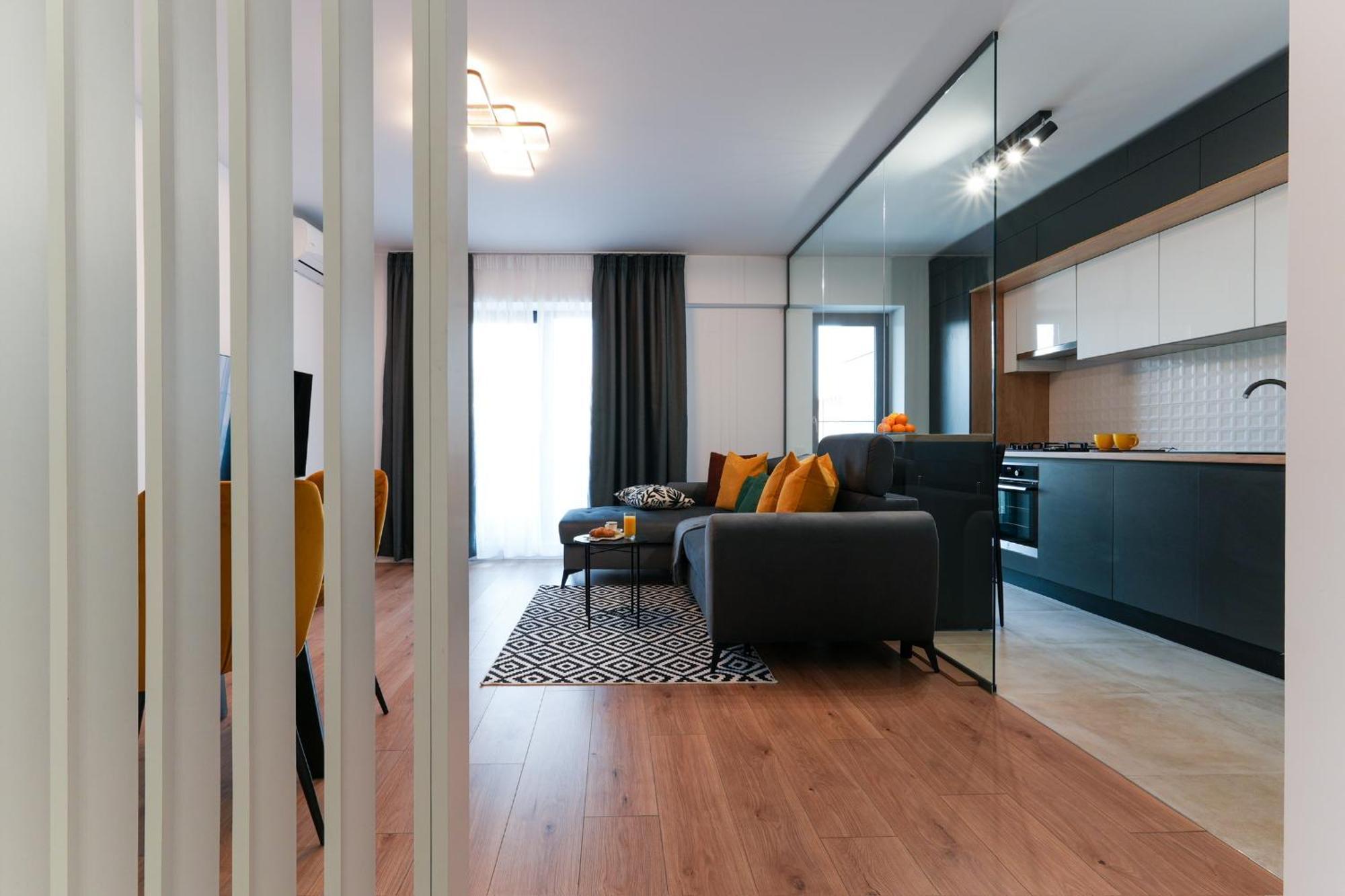 Sandra - Park-View Apt With Balcony & Parking Bucareste Exterior foto